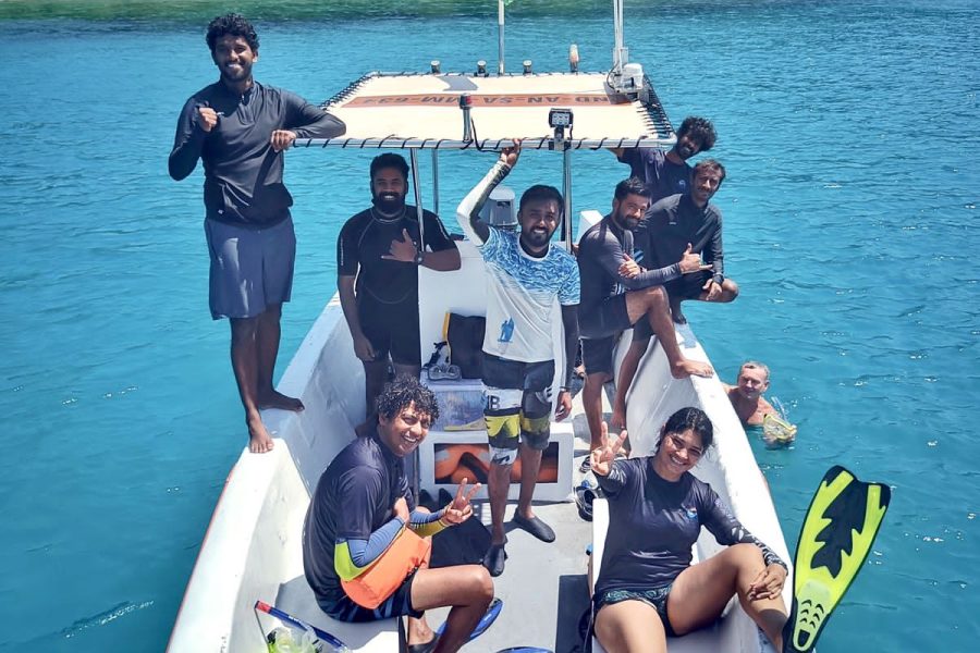 Scuba Diving (Boat Diving), Chidyatapu, Port Blair